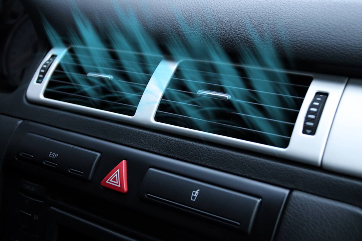 Dashboard air vents