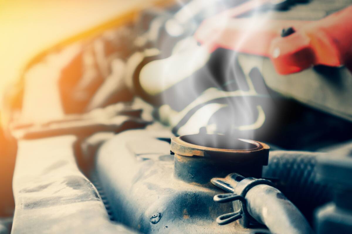 Overheating engine
